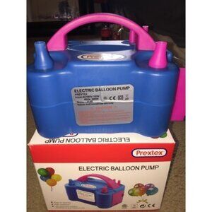 Balloons Electric Pump Inflate, Blue 110V 600W - Portable Pump